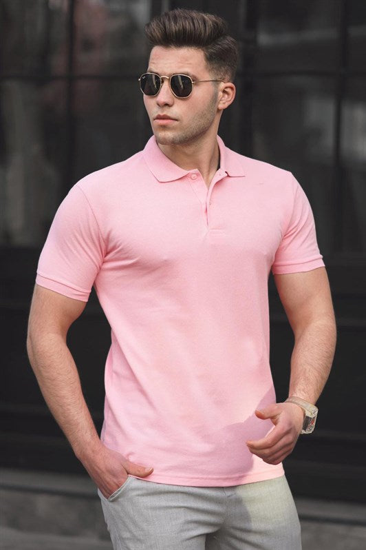 MDX Madmext Powder Basic Polo Neck Men's T-shirt 5101 - Lower Merion