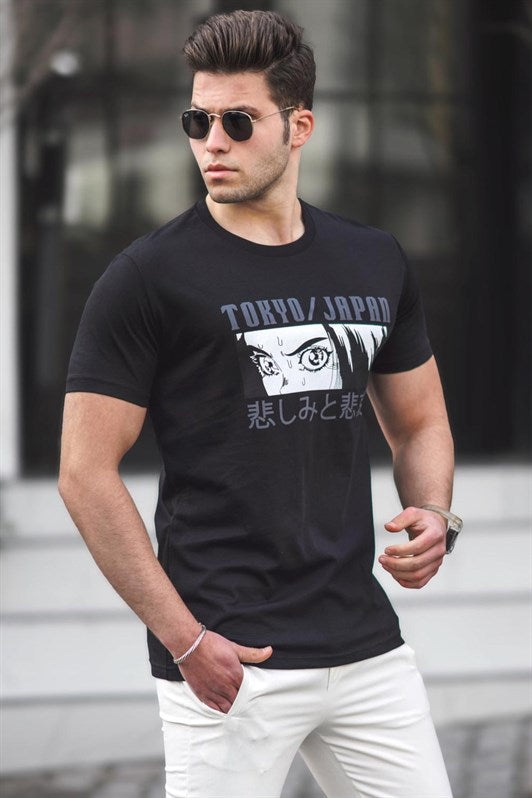 MDX Madmext Black Men's T-shirt 5224 - Purmerend