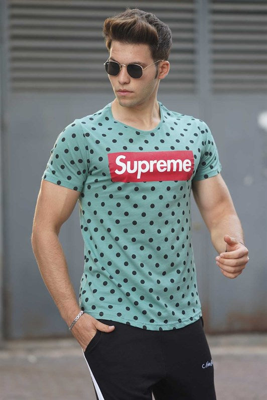 MDX Madmext Green Spotted Men's T-shirt 2640 - Bornheim
