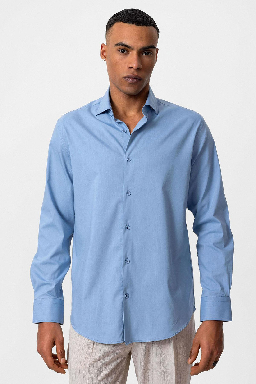 ANT Slim Fit Classic Men's Shirt - Myrnohrad