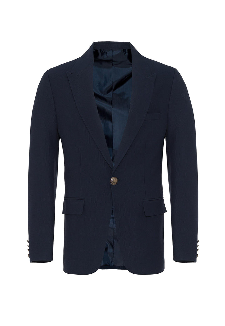 ANT Metal Single Button Men's Blazer Jacket - Rincón de Romos