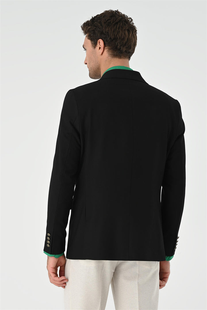 ANT Metal Single Button Men's Blazer Jacket - Cascais
