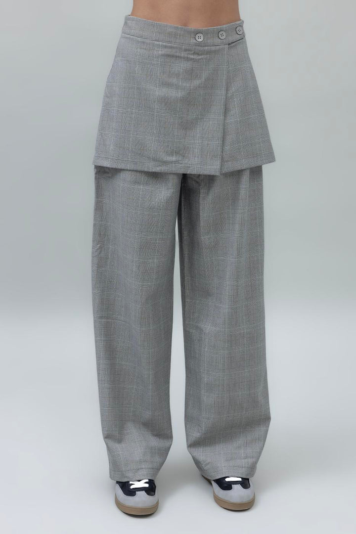 BSL Women Skirt Detailed Palazzo Pants - Rockford