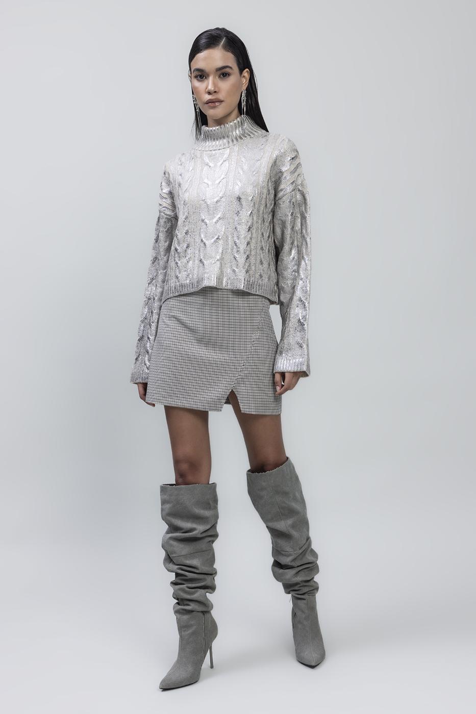 BSL Women Mini Pencil Skirt - Le Blanc-Mesnil
