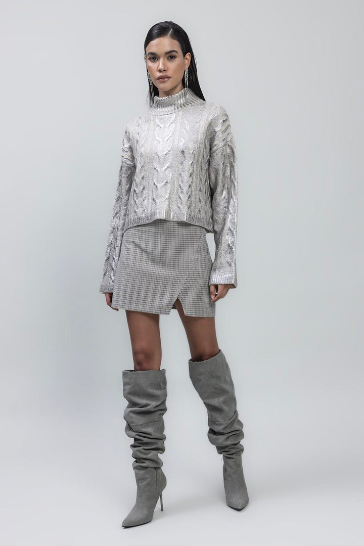 BSL Women Mini Pencil Skirt - Le Blanc-Mesnil