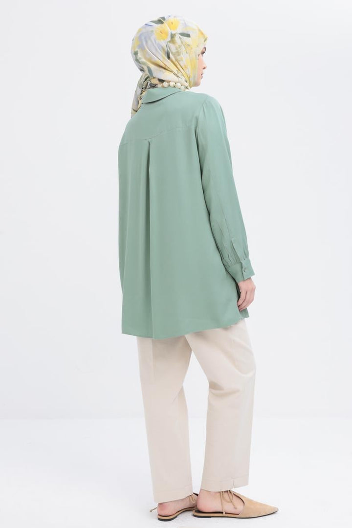 TLD Women Allday Mint Mint-Front Windbreaker Shirt - Berdiansk