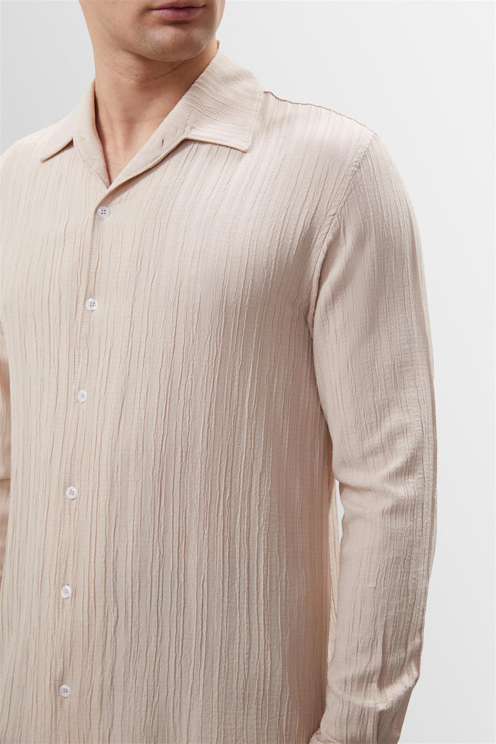 ANT Muslin Fabric Slim Fit Men's Shirt - Avignon