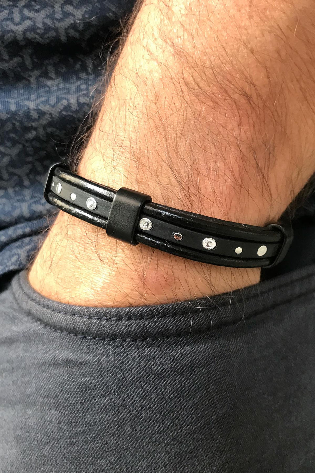 NVM Men's Leather Bracelet - Youngstown