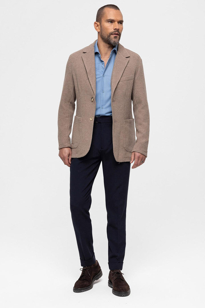 ANT Knitted Textured Men's Jacket - Mount Pleasant