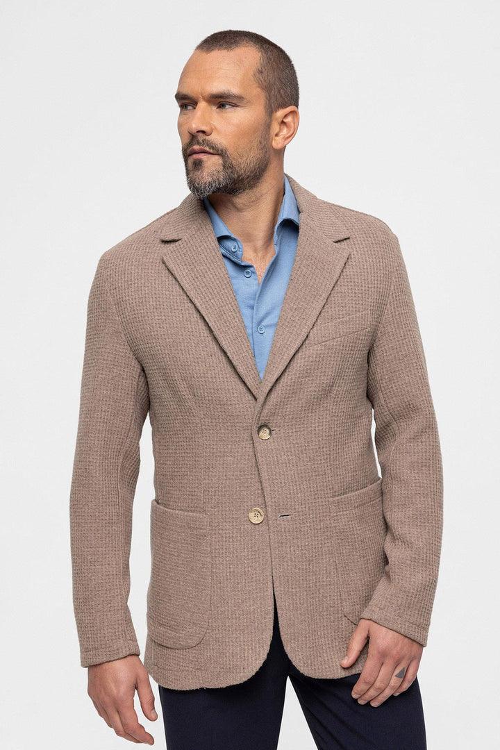 ANT Knitted Textured Men's Jacket - Mount Pleasant