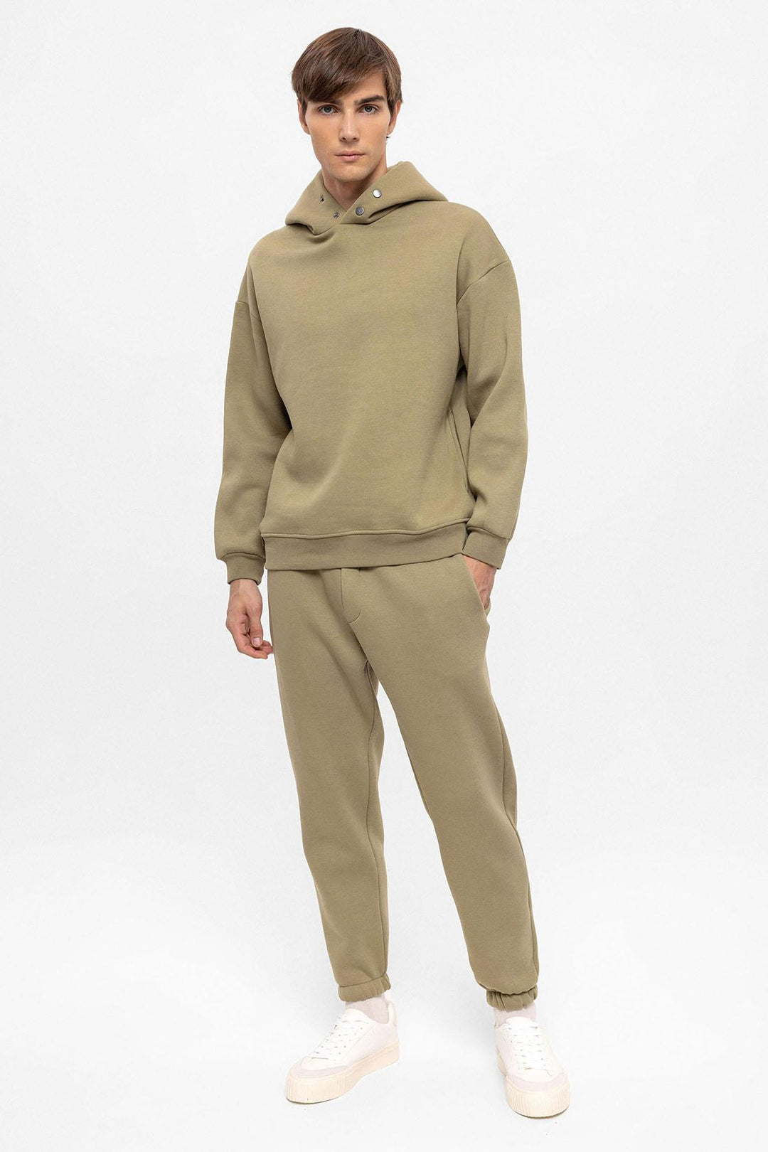 ANT Oversize Hooded Men's Sweatshirt - Saint Helens