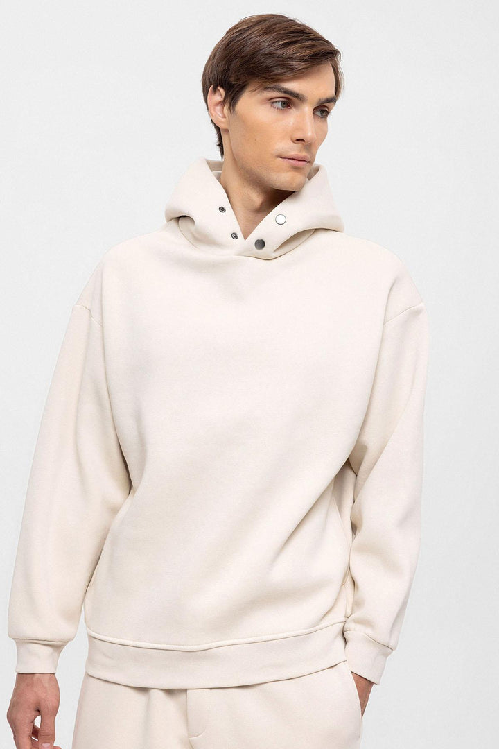 ANT Oversize Hooded Men's Sweatshirt - Utica