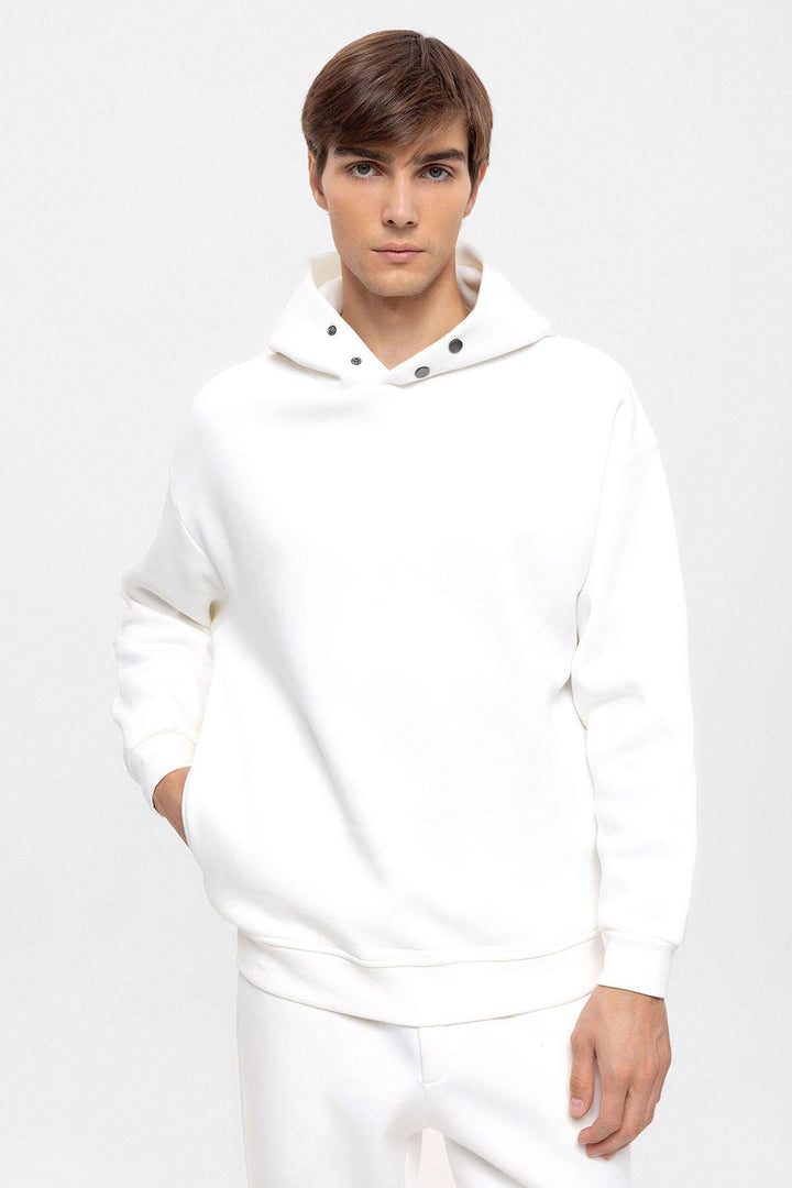ANT Oversize Hooded Men's Sweatshirt - Bismarck