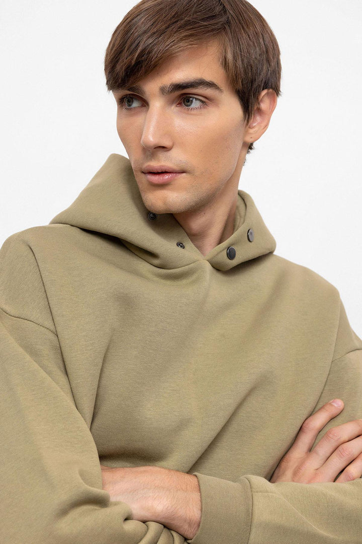 ANT Oversize Hooded Men's Sweatshirt - Saint Helens