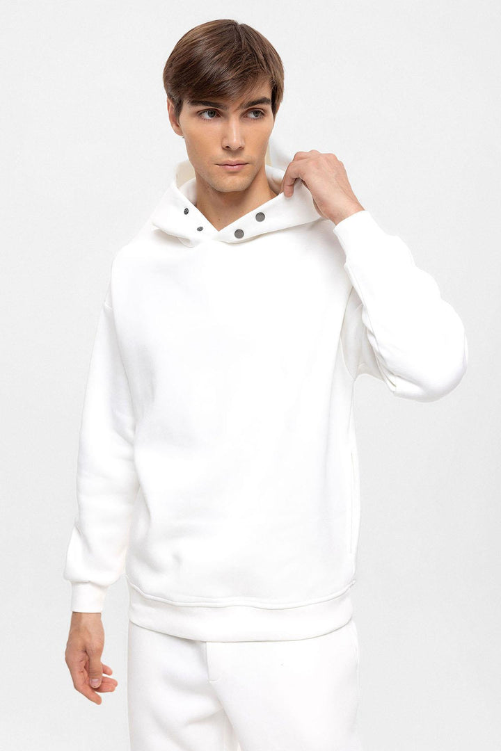 ANT Oversize Hooded Men's Sweatshirt - Bismarck