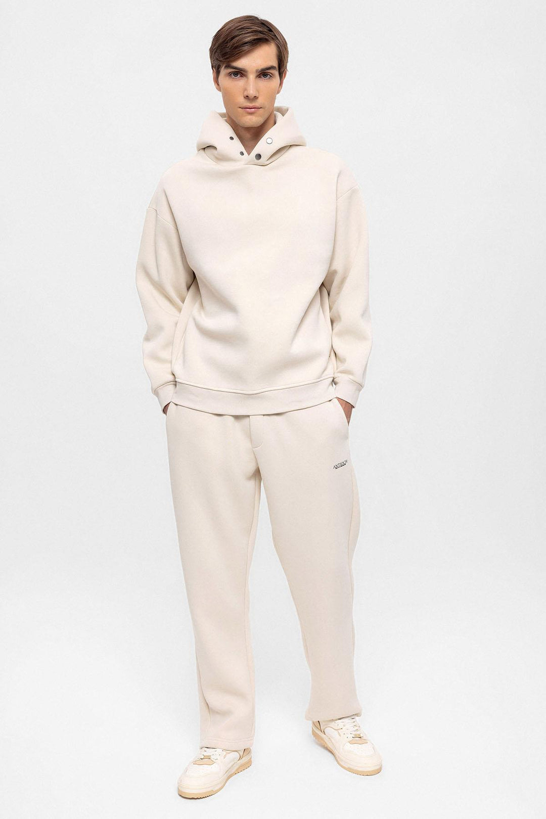 ANT Oversize Hooded Men's Sweatshirt - Utica