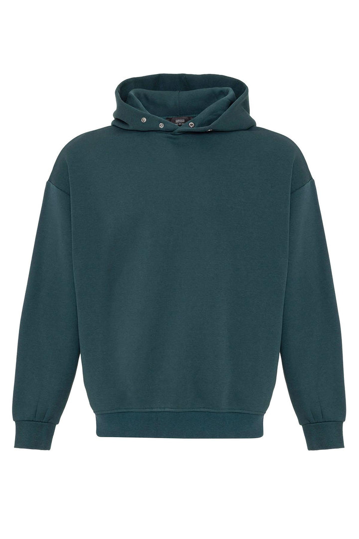 ANT Oversize Hooded Men's Sweatshirt - Poti