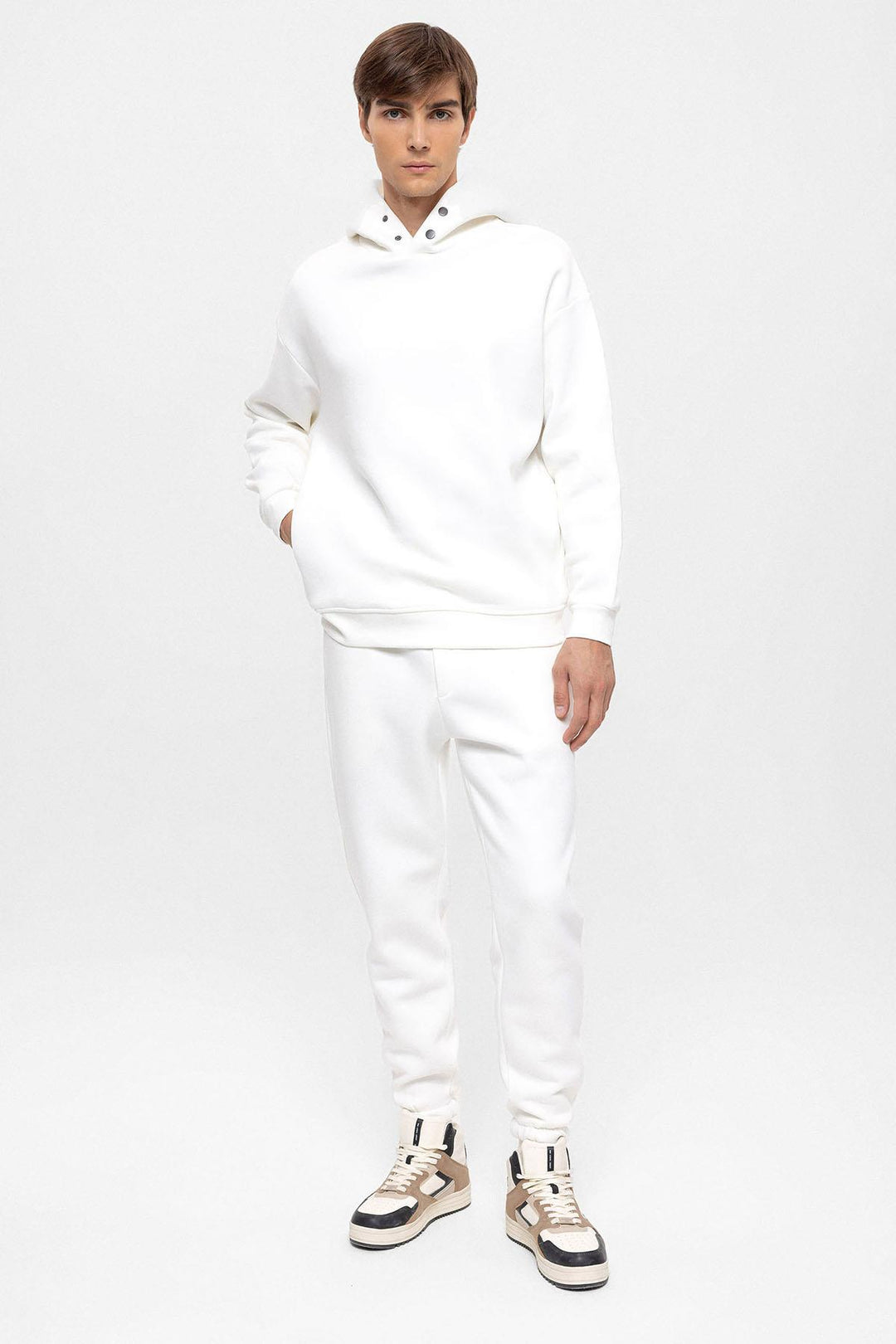 ANT Oversize Hooded Men's Sweatshirt - Bismarck
