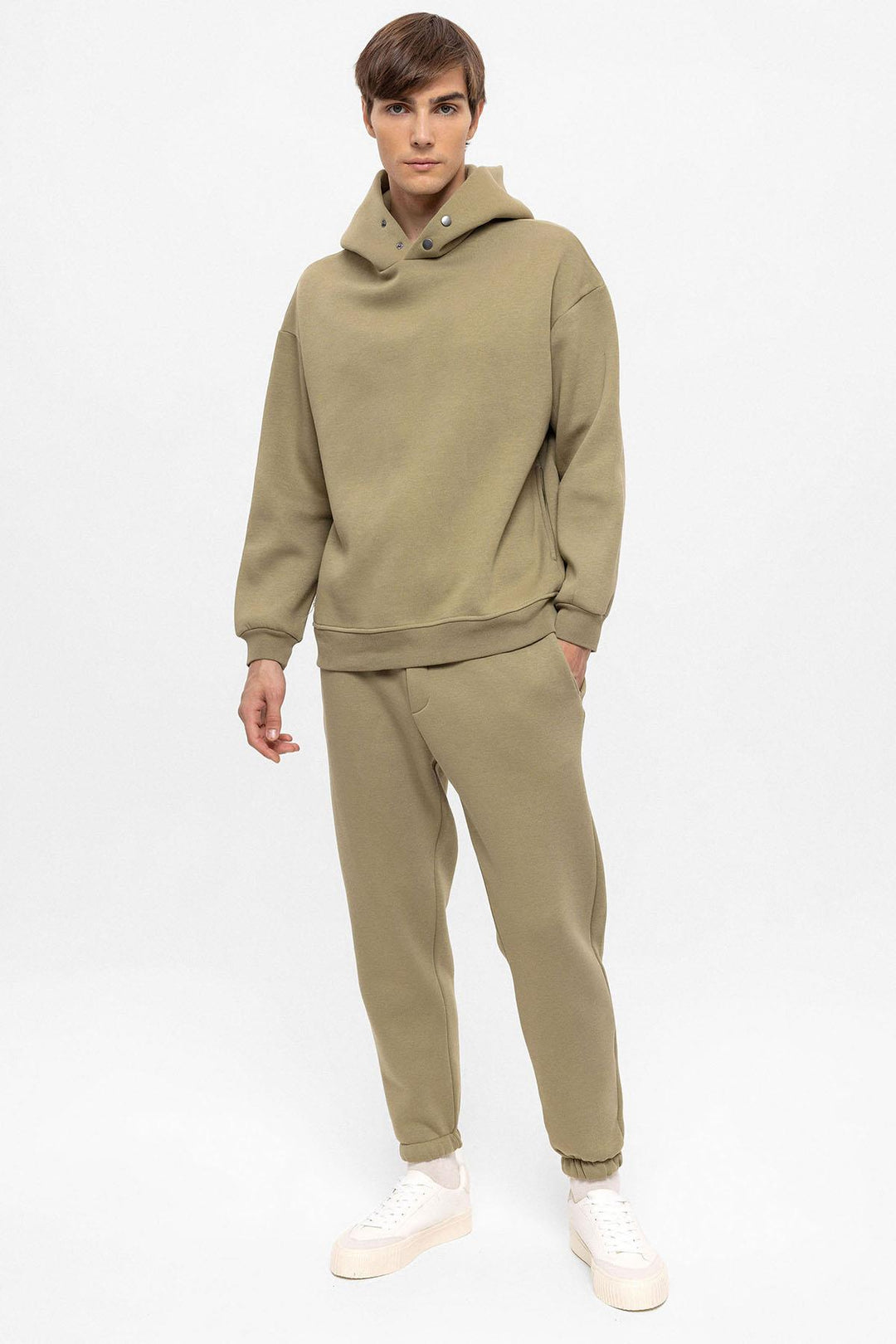 ANT Oversize Hooded Men's Sweatshirt - Saint Helens