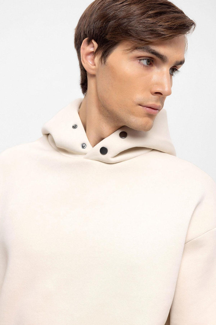 ANT Oversize Hooded Men's Sweatshirt - Utica
