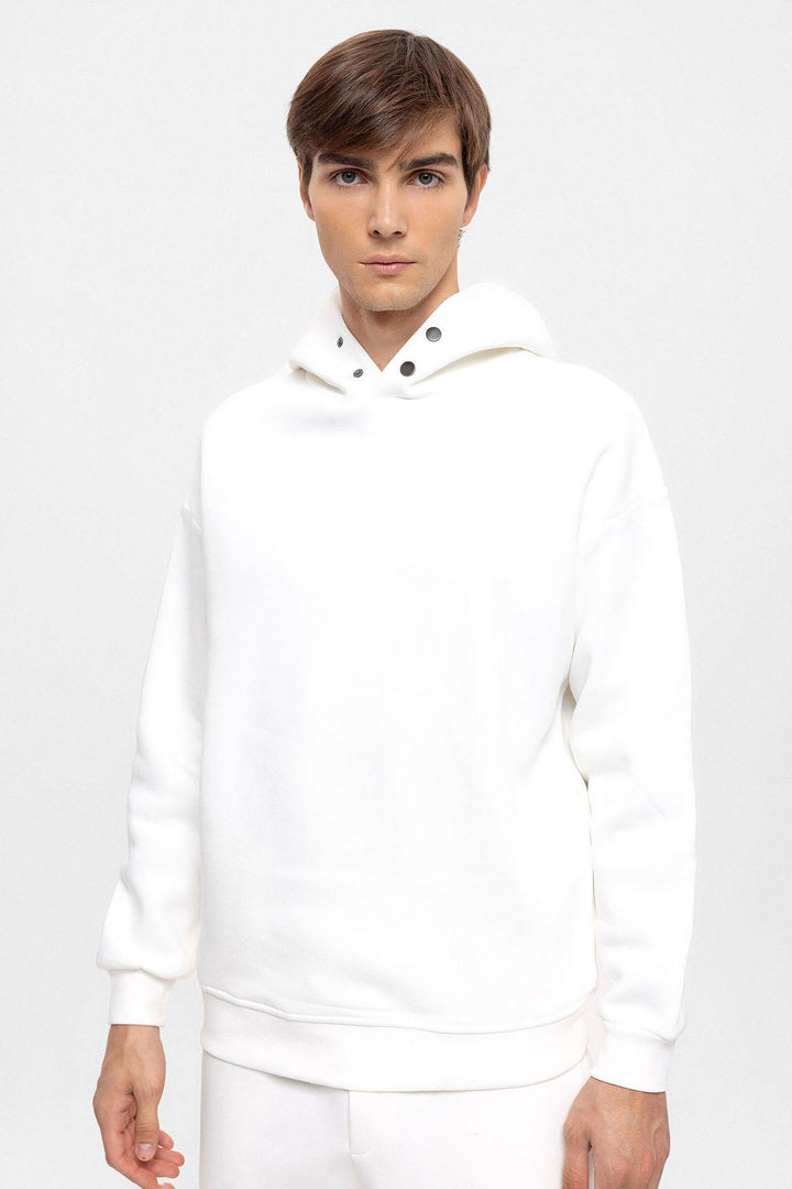 ANT Oversize Hooded Men's Sweatshirt - Bismarck
