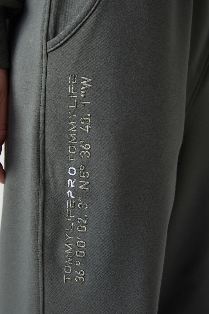 TMY Çağla Hooded Kangaroo Pocket Oversized Elastic Cuff Women's Tracksuit - 95288 - Miahuatlán de Porfirio Díaz