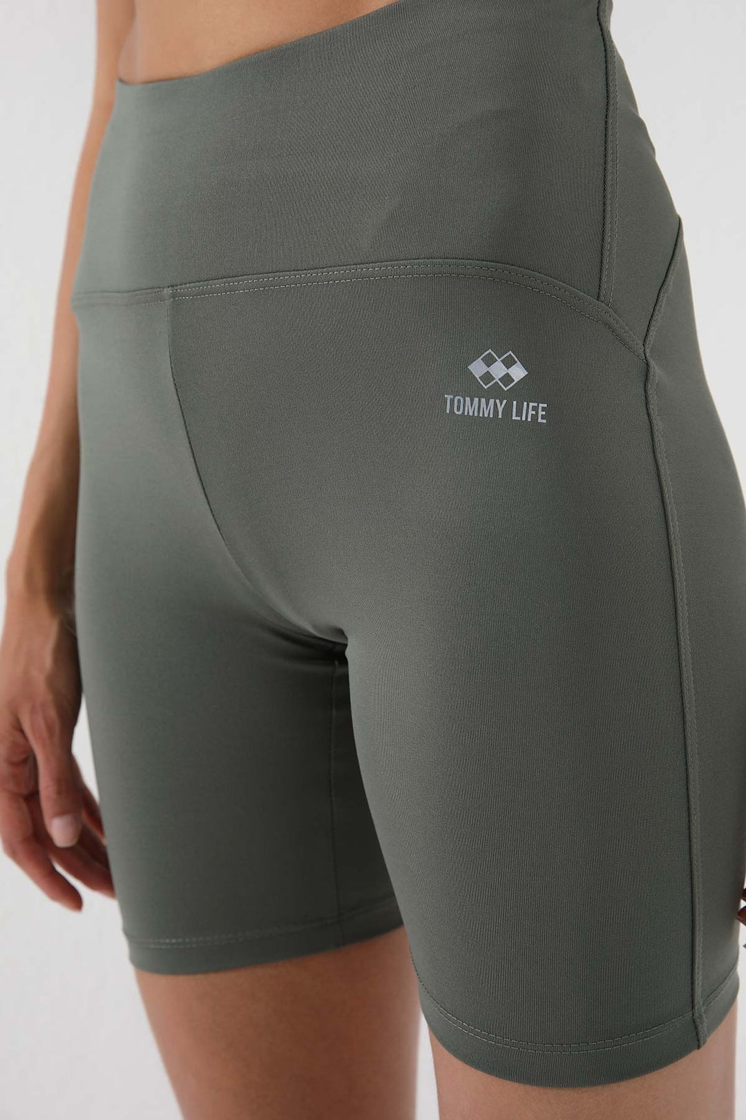 TMY Çağla High Waist Shaping Short Biker Women's Leggings - 91007 - Marhanets