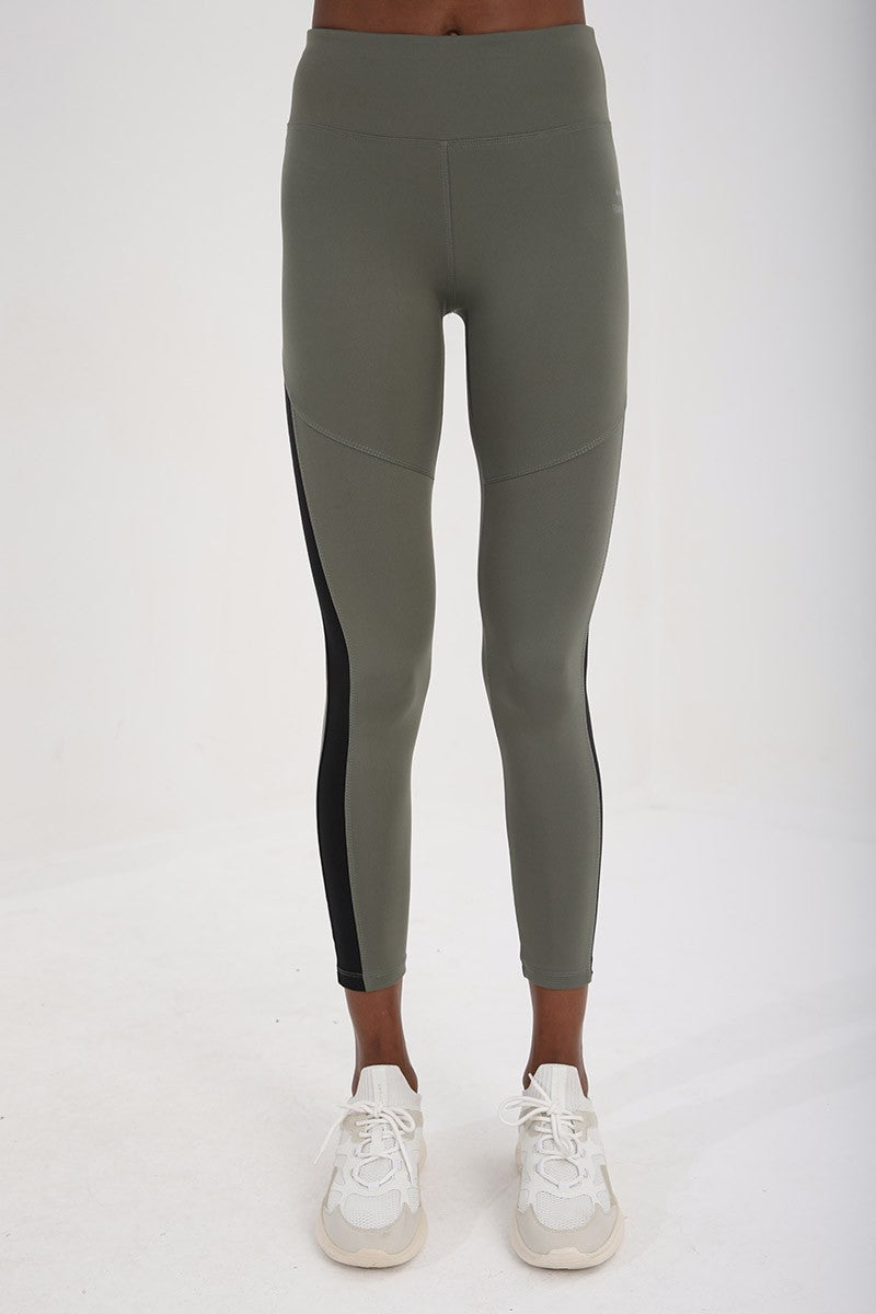 TMY Çağla High Waist Shaping Tape Detailed Slim Fit Skinny Leg Women's Leggings - 94542 - Huntington