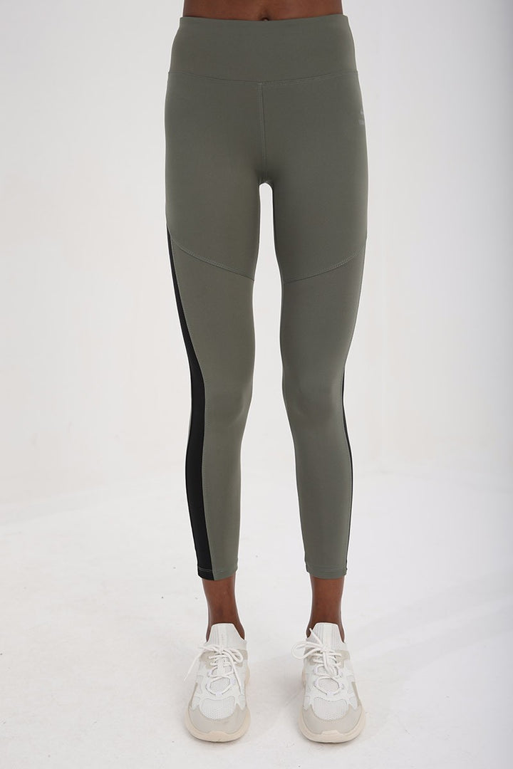 TMY Çağla High Waist Shaping Tape Detailed Slim Fit Skinny Leg Women's Leggings - 94542 - Huntington