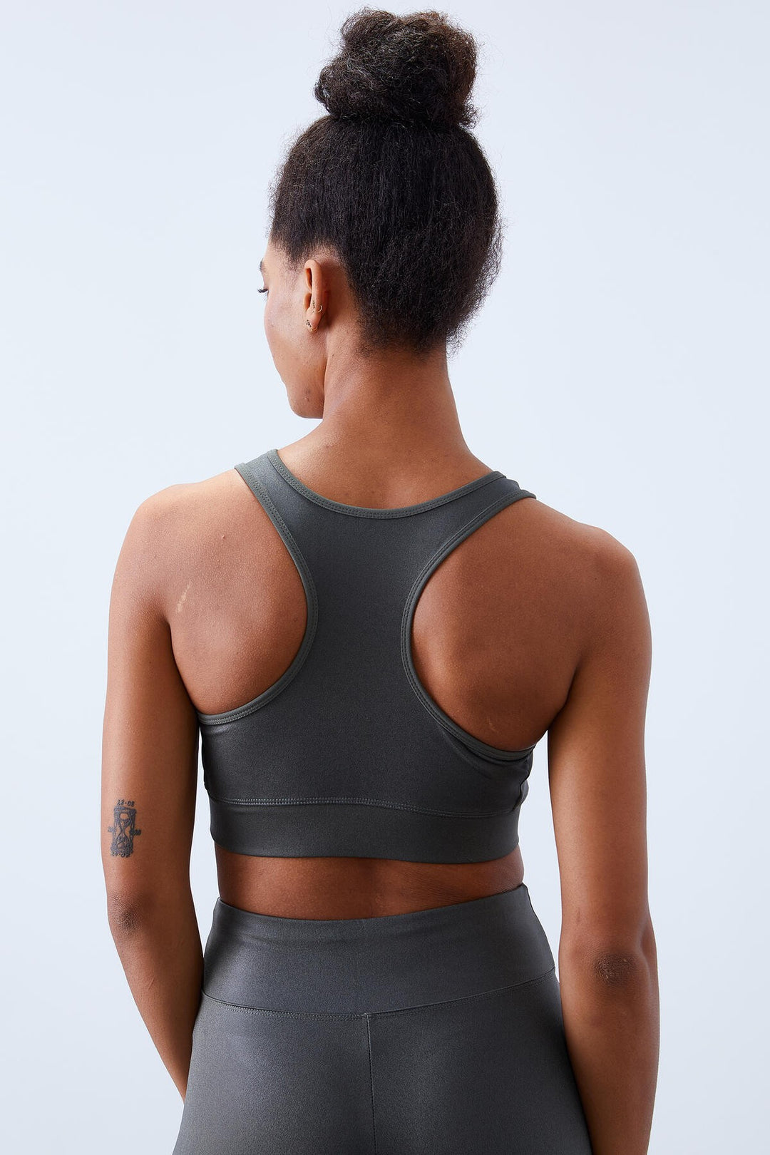 TMY Çağla High Waist Shaping Back Detailed Slim Fit Bustier Women's Leggings Set - 95281 - Erding