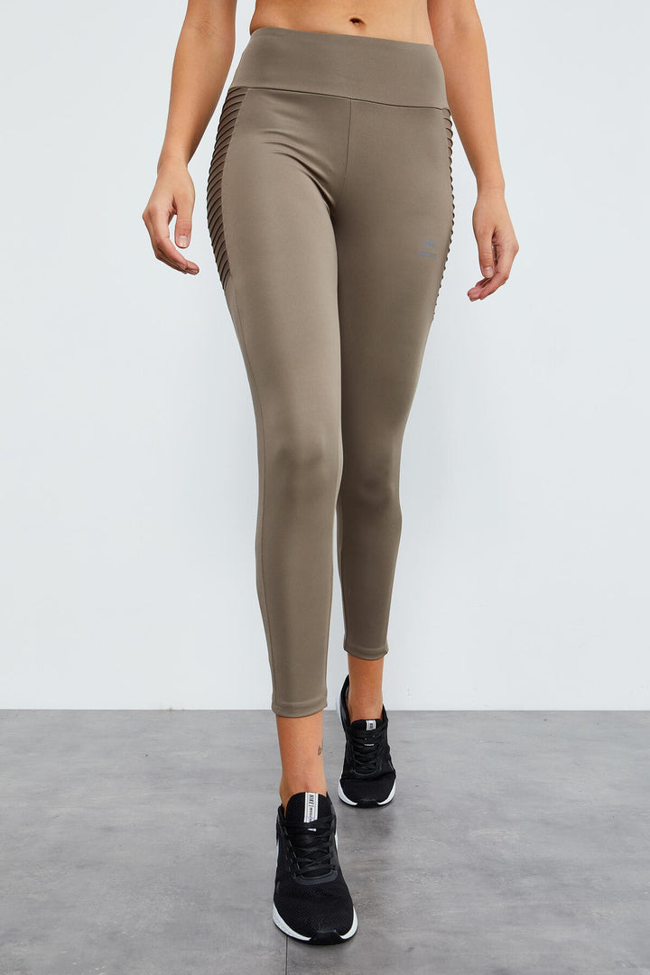 TMY Camel High Waist Shaper Slim Fit Skinny Leg Women's Leggings - 94568 - Georgetown