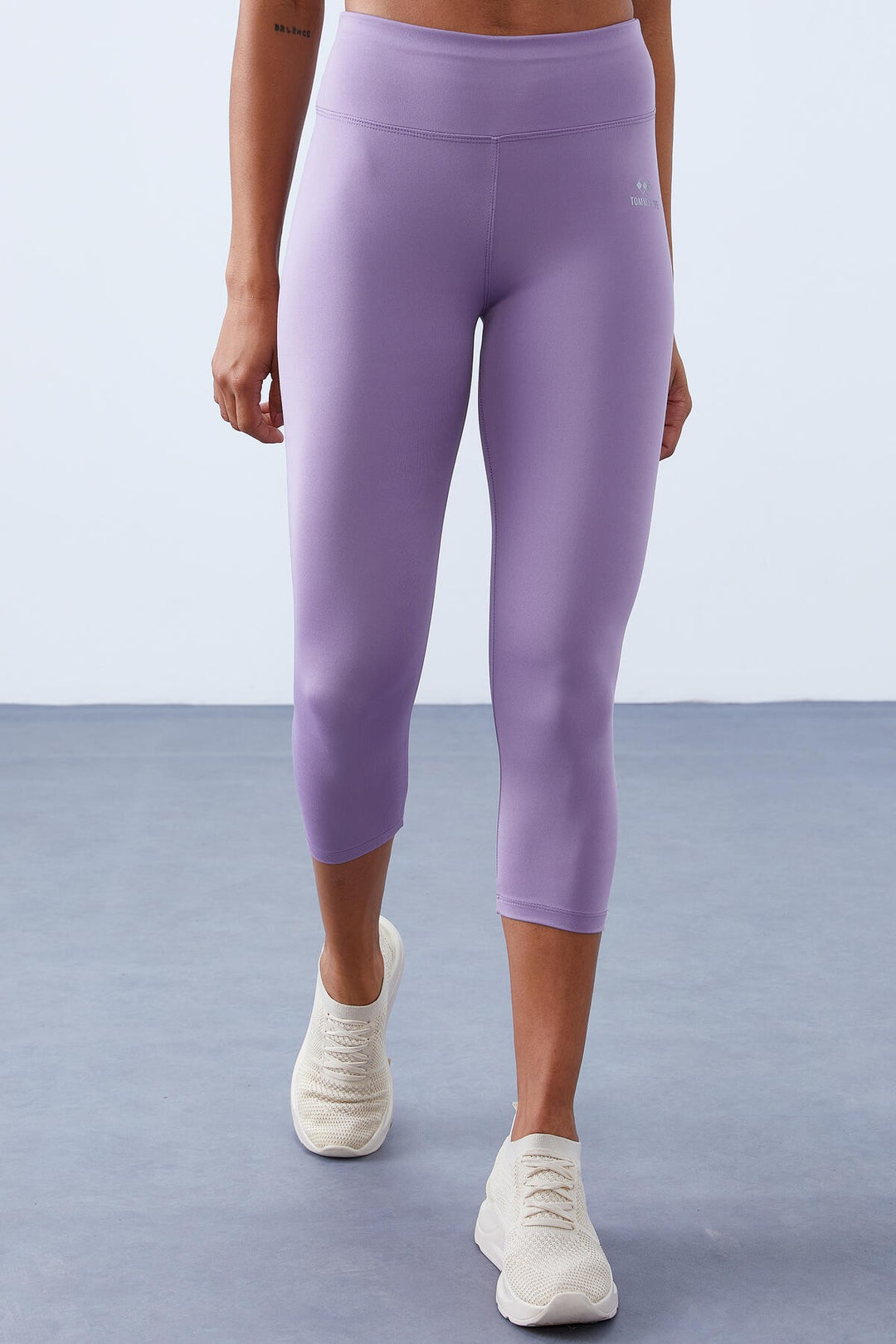 TMY Eflatun High Waist Shaper Cross Back Detailed Slim Fit Women's Leggings Set - 95283 - Scarborough