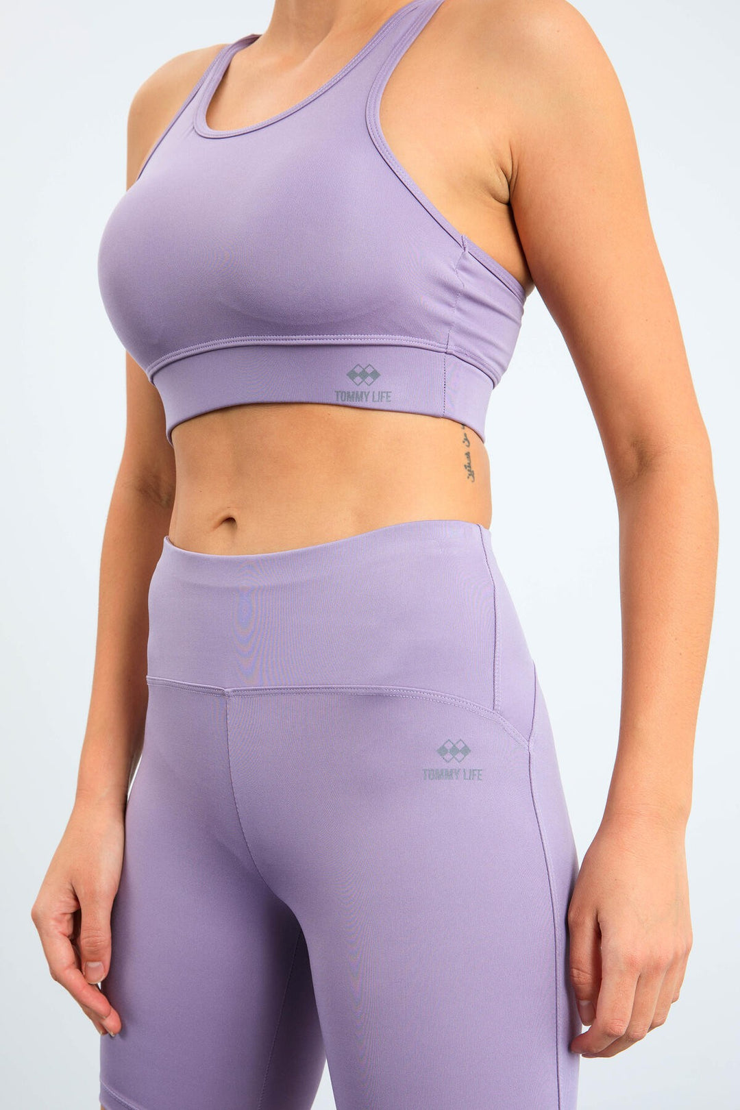 TMY Eflatun High Waist Shaper Slim Fit Bustier Biker Women Leggings Set - 95303 - Simi Valley