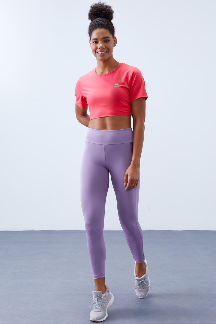 TMY Eflatun High Waist Shaping Slim Fit Skinny Leg Women's Leggings - 94568 - Ossining