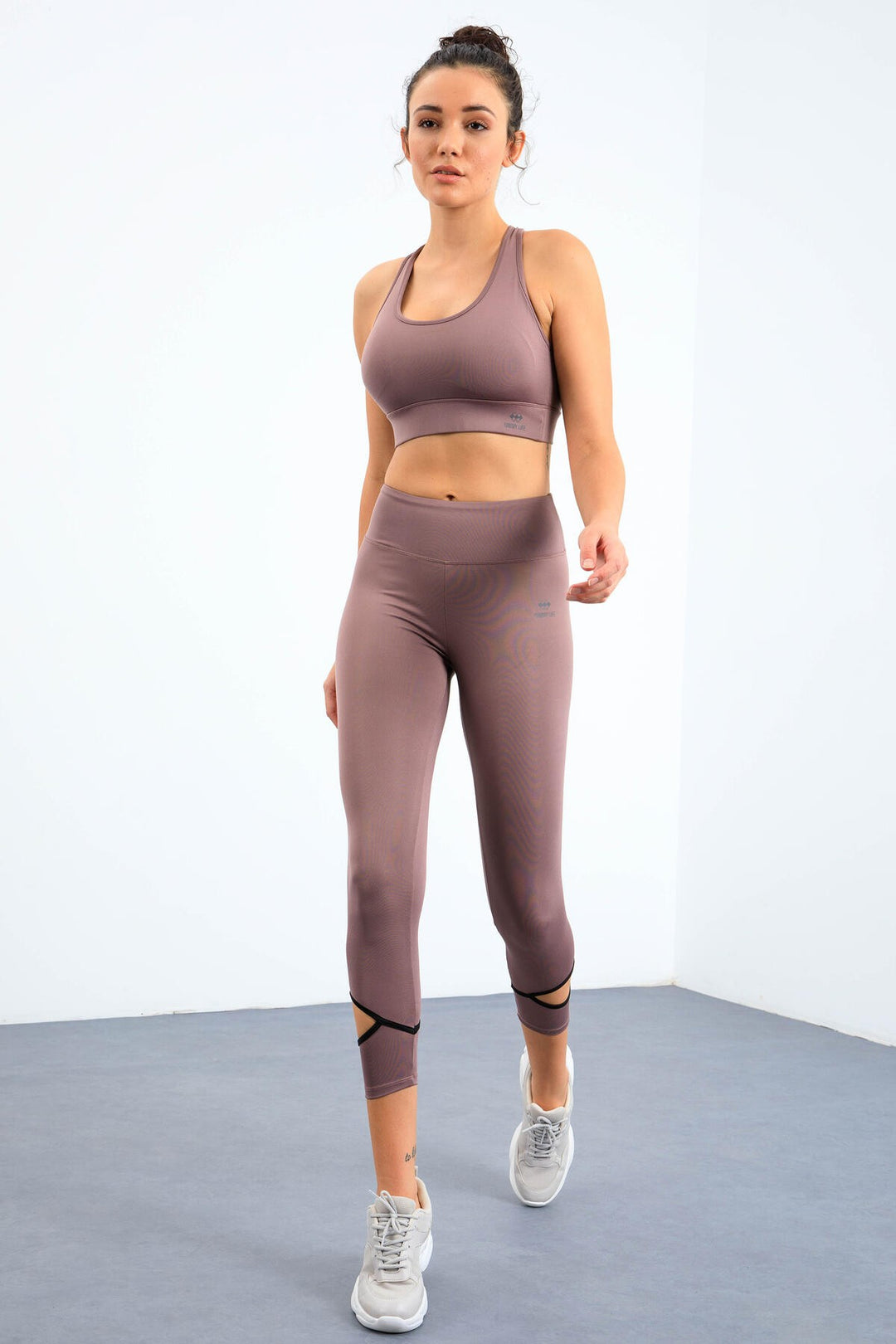 TMY Rose Dry Wrists Window High Waist Slim Fit Skinny Leg Women's Leggings - 94610 - Esposende