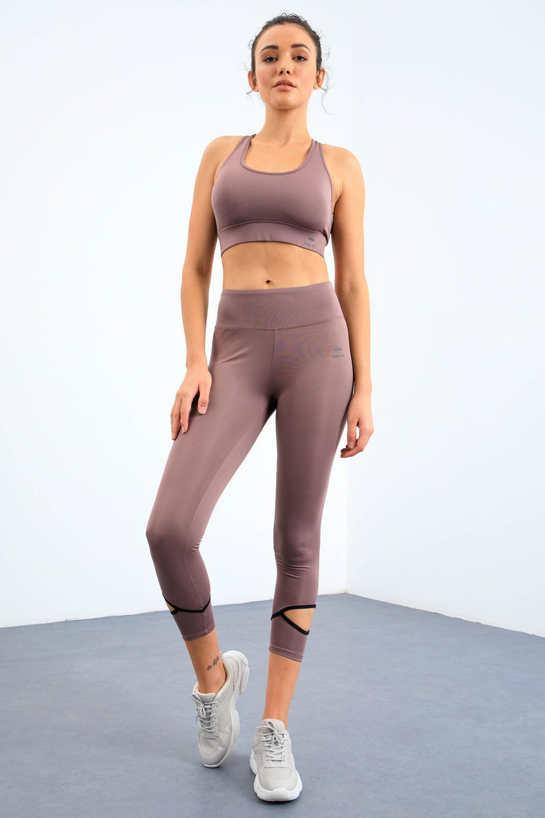 TMY Rose Dry Wrists Window High Waist Slim Fit Skinny Leg Women's Leggings - 94610 - Esposende