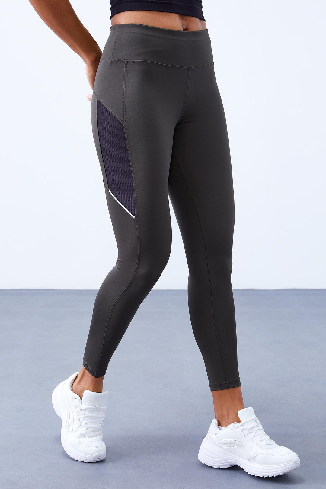 TMY Haki High Waist Shaping Skinny Leggings for Women - 94537 - North Ridgeville