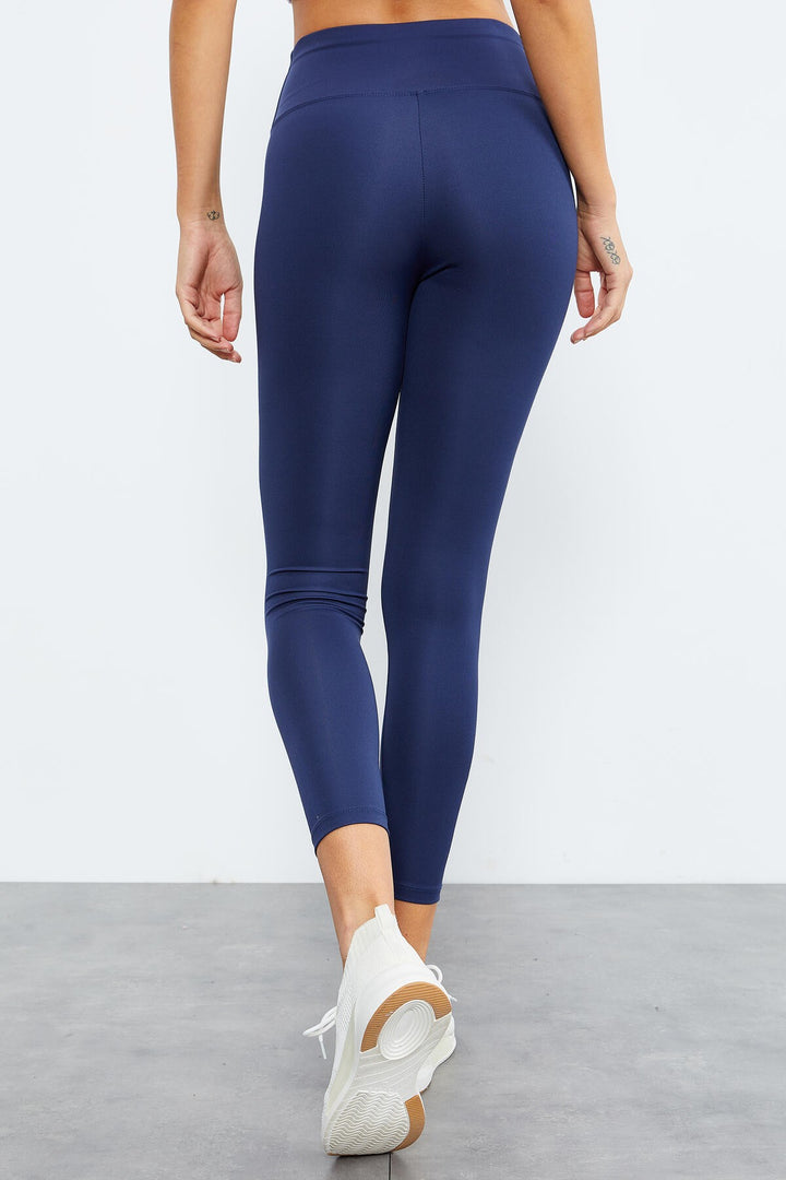 TMY Indigo High Waist Ruched Waist Stretch Slim Fit Women's Leggings - 94605 - Charleroi