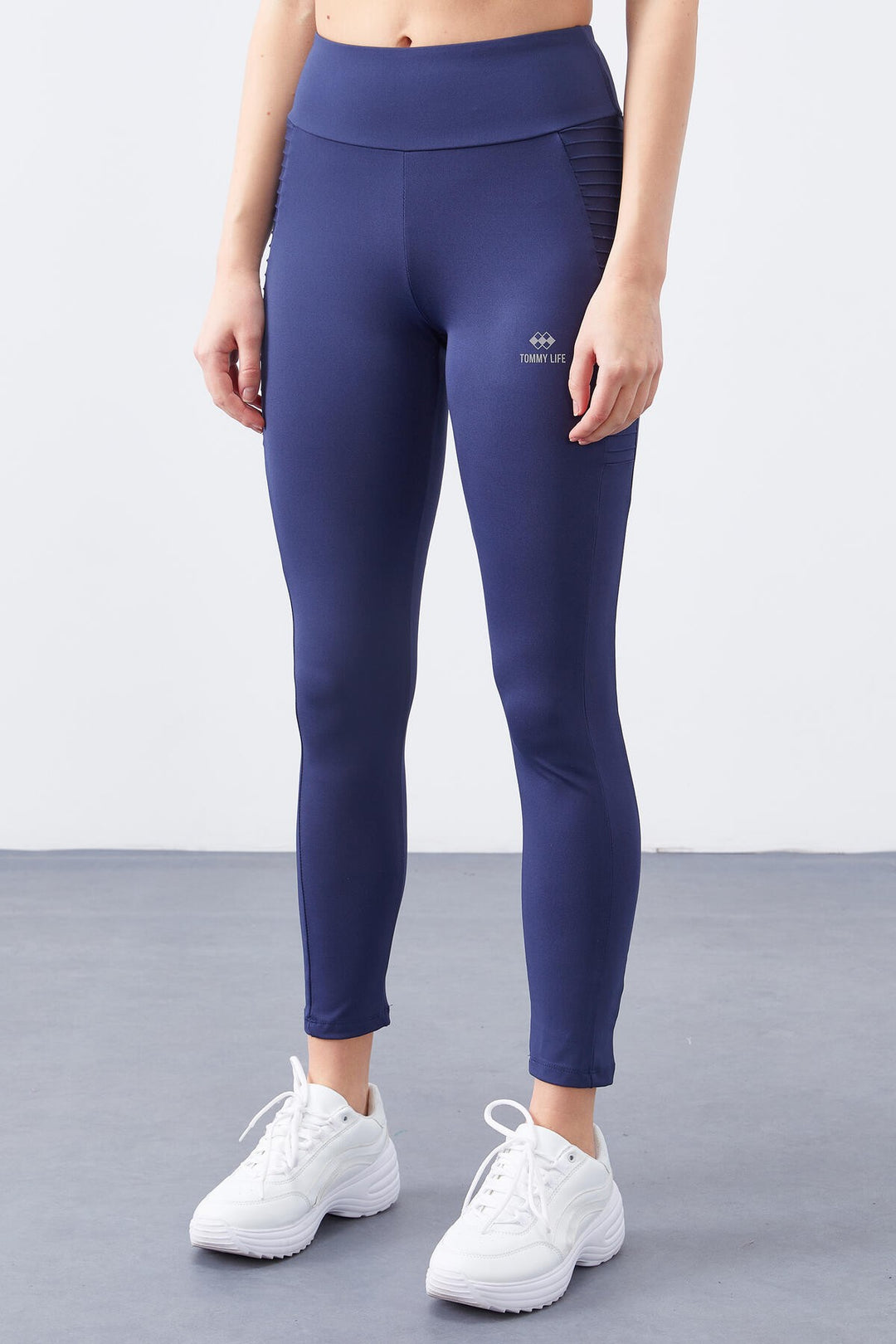 TMY Indigo High Waist Shaping Slim Fit Skinny Leg Women's Leggings - 94568 - Zapopan