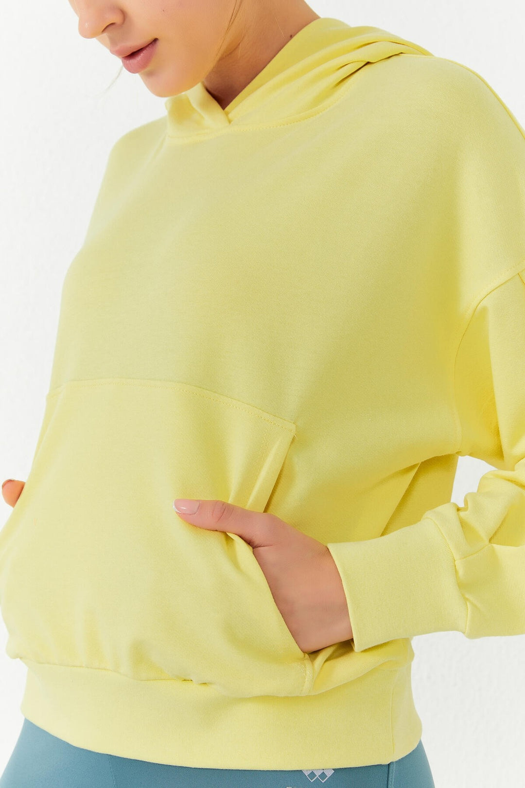 TMY Lemon Balloon Sleeve Hooded Women's Oversize Sweatshirt - 97156 - Castrop-Rauxel