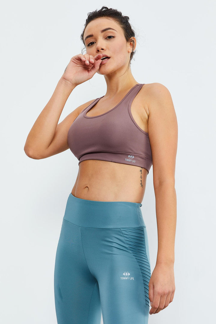 TMY Mint Green High Waist Shaping Slim Fit Skinny Leg Women's Leggings - 94568 - Torre Annunziata