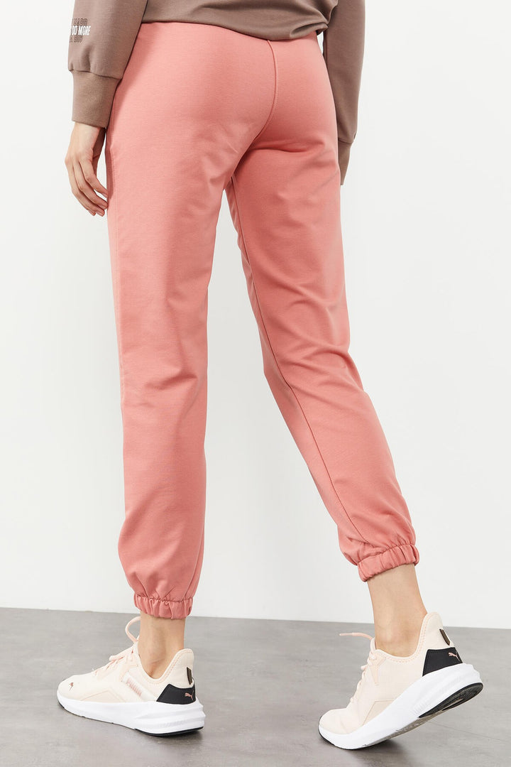 TMY Powder Pocket High Waist Comfort Fit Elastic Cuff Women's Sweatpants - 94583 - Dzhankoi