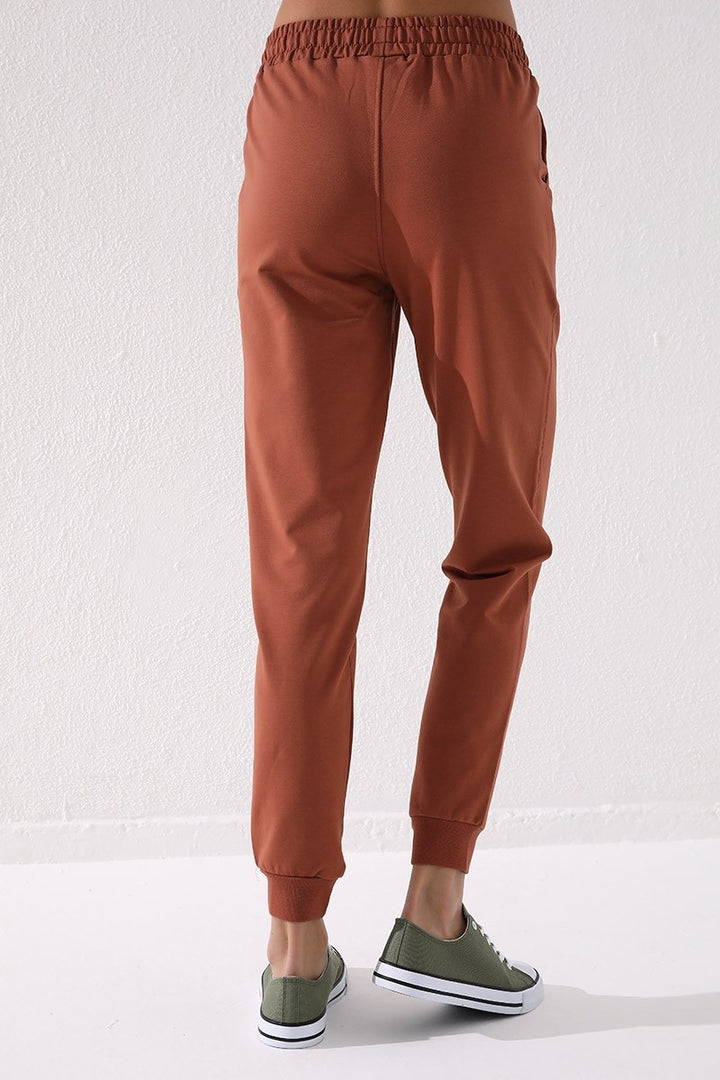 TMY Cinnamon High Waist Jogger Comfortable Fit Cuffed Women's Sweatpants - 94561 - Nordhausen