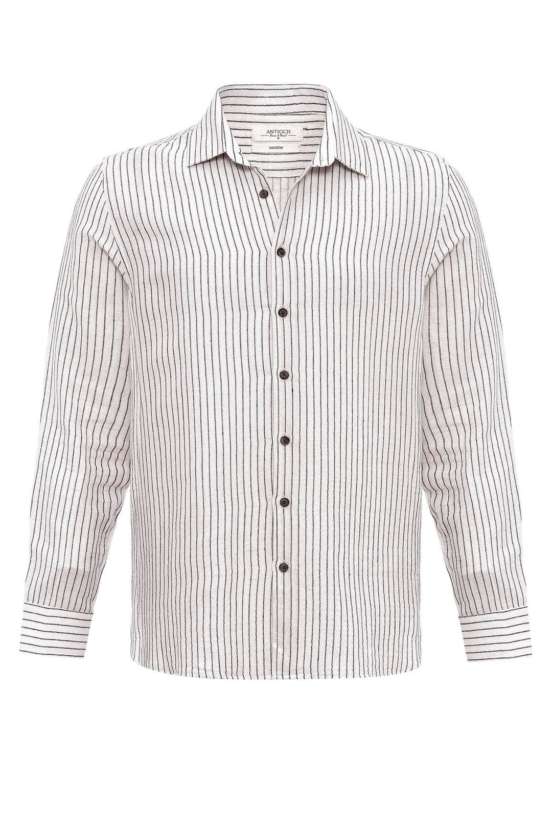ANT Cotton Striped Men's Shirt - Courtenay