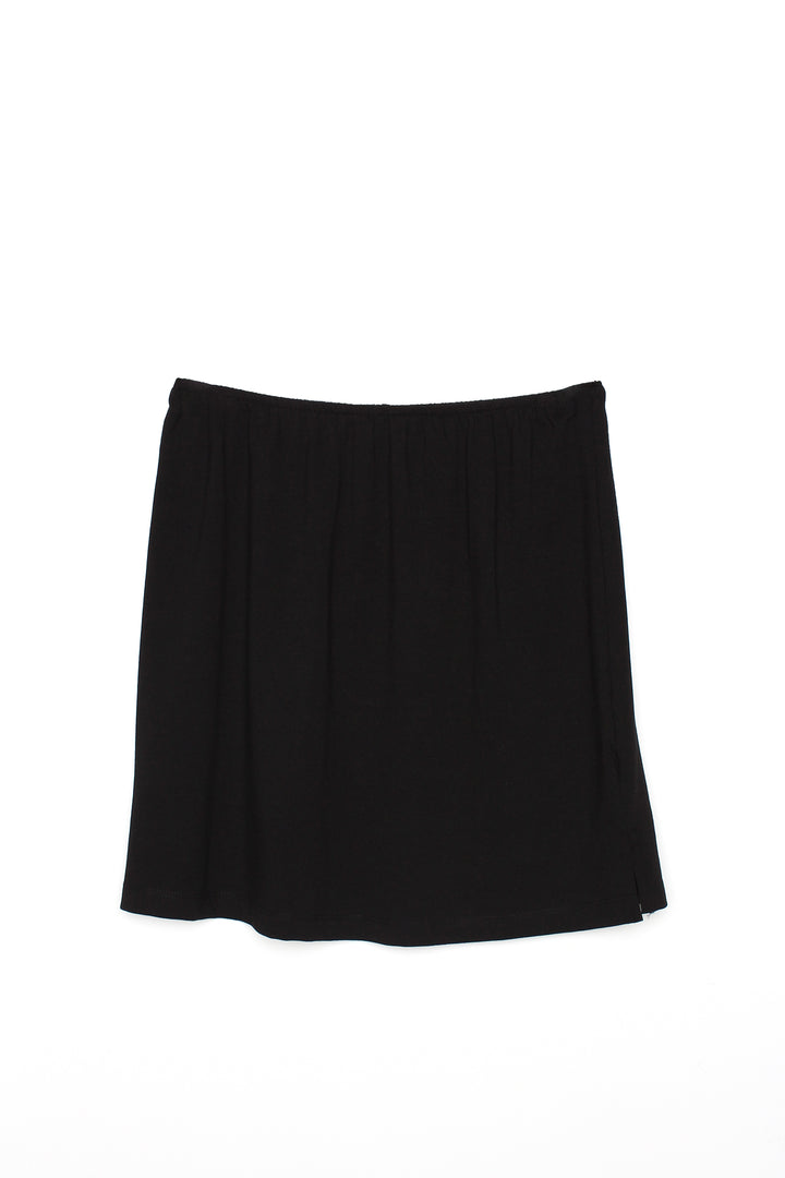 TLD Women Allday Black Cotton Jersey Slip Skirt - Ciudad General Escobedo