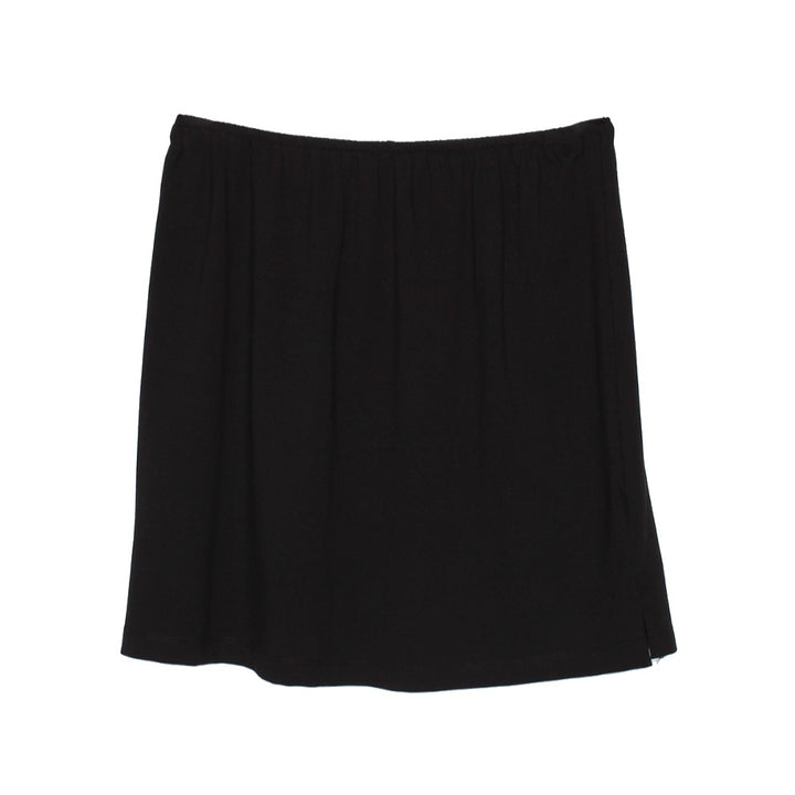 TLD Women Allday Black Cotton Jersey Slip Skirt - Ciudad General Escobedo