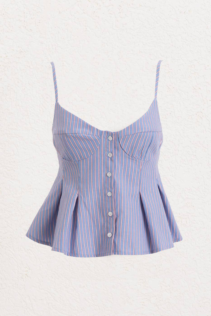 BSL Women Pleated Strap Blouse - Edmond