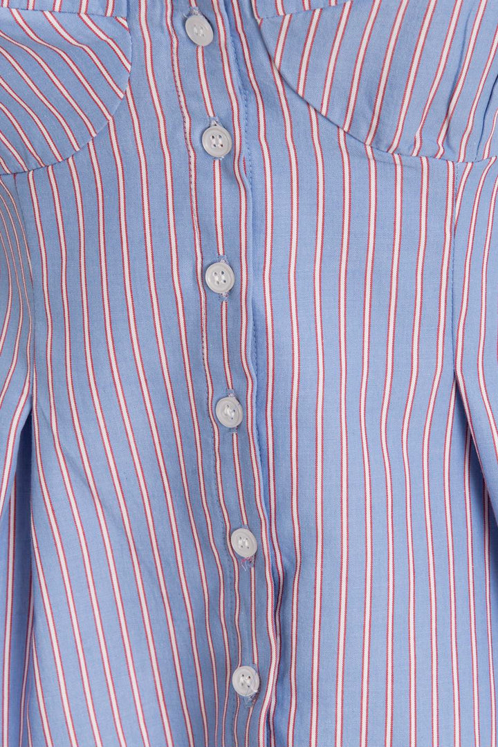 BSL Women Pleated Strap Blouse - Edmond