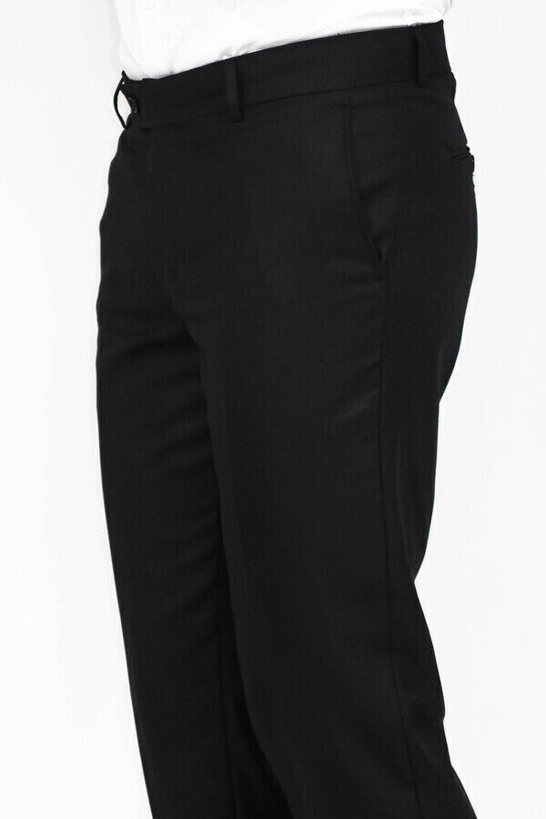 WSS Plain Black Men Pants  - A Coruña