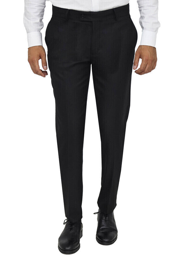 WSS Plain Black Men Pants  - A Coruña